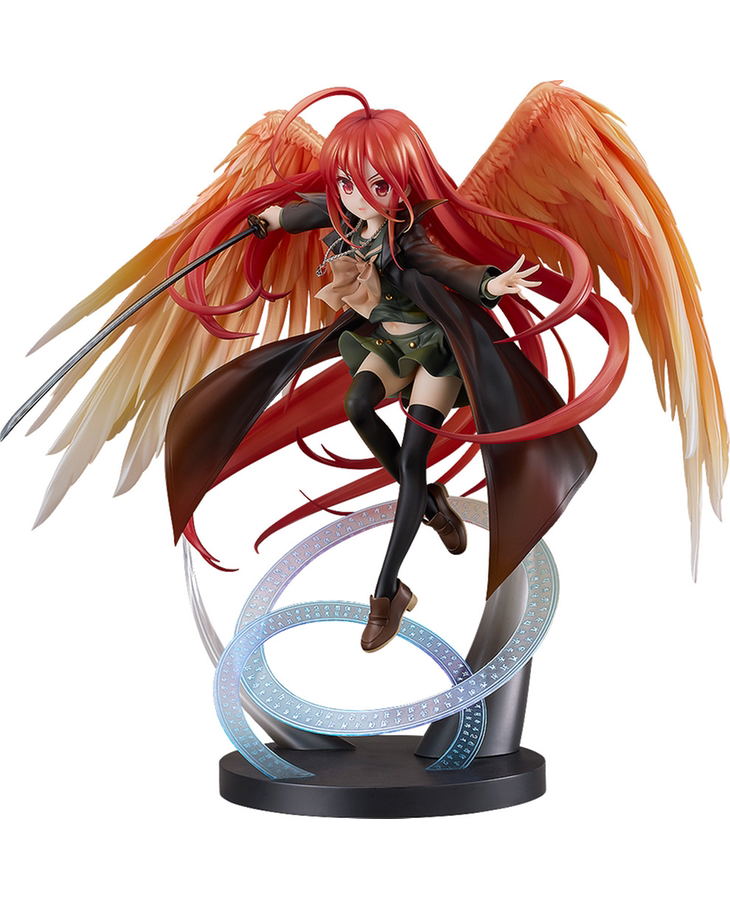 Shakugan no Shana 1/7 Scale Pre-Painted Figure: The Flame-Haired Burning-Eyed Hunter Shana image 1