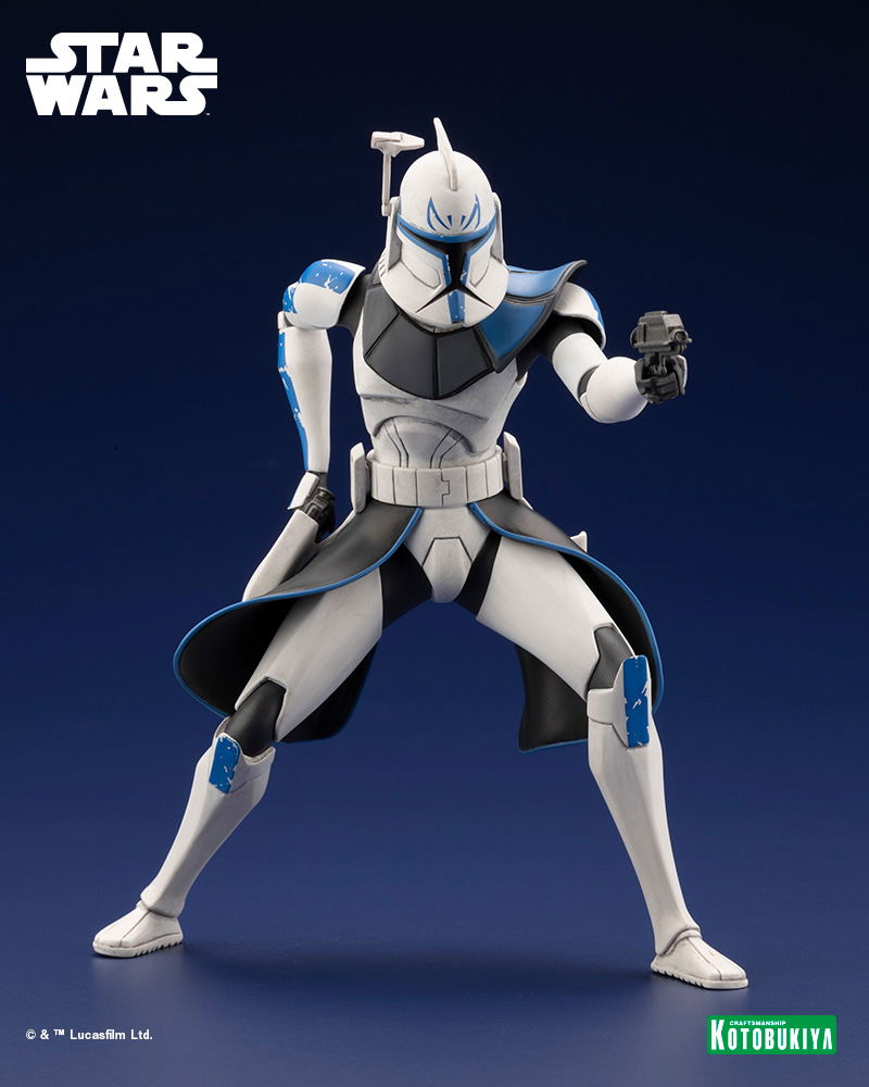 ARTFX+ Star Wars The Clone Wars 1/10 Scale Pre-Painted Figure: Captain Rex TM Star Wars The Clone Wars Ver. image 2