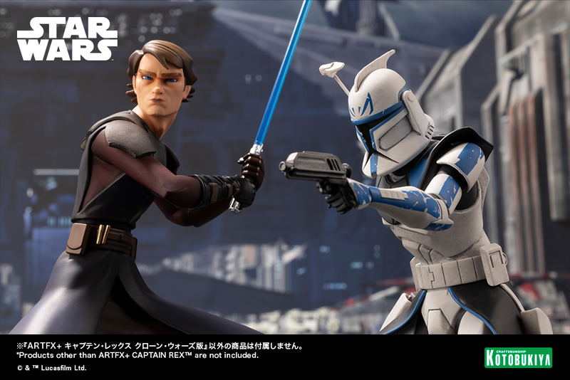 ARTFX+ Star Wars The Clone Wars 1/10 Scale Pre-Painted Figure: Captain Rex TM Star Wars The Clone Wars Ver. image 19