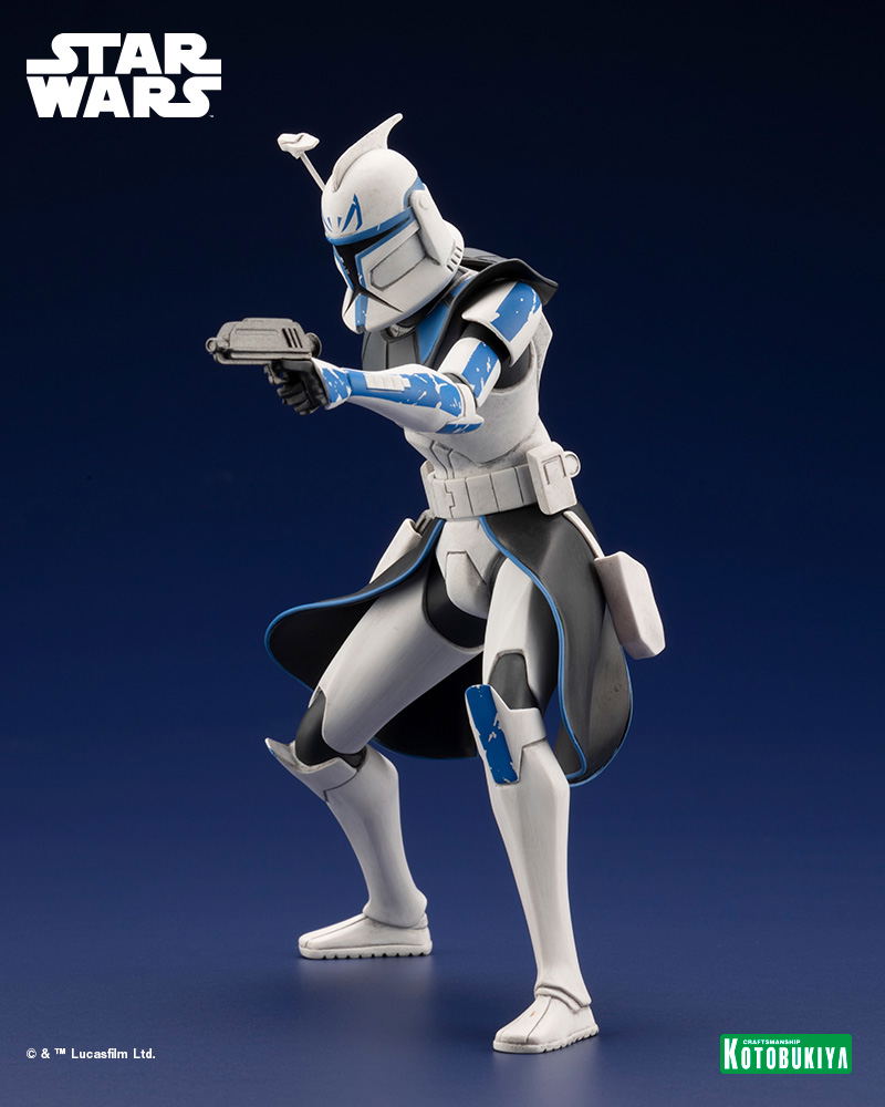 ARTFX+ Star Wars The Clone Wars 1/10 Scale Pre-Painted Figure: Captain Rex TM Star Wars The Clone Wars Ver. image 3