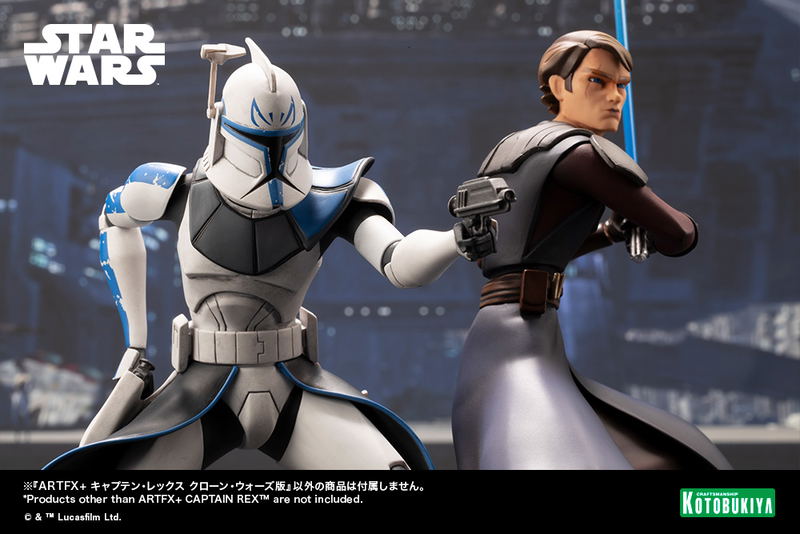 ARTFX+ Star Wars The Clone Wars 1/10 Scale Pre-Painted Figure: Captain Rex TM Star Wars The Clone Wars Ver. image 20