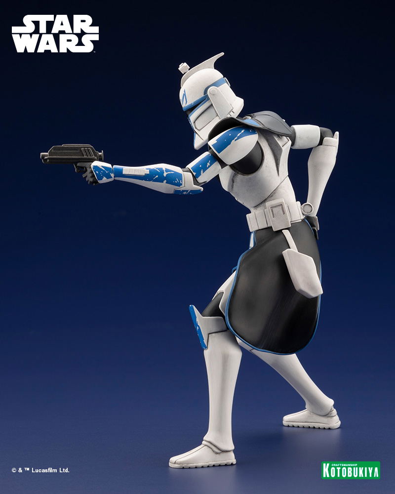 ARTFX+ Star Wars The Clone Wars 1/10 Scale Pre-Painted Figure: Captain Rex TM Star Wars The Clone Wars Ver. image 4