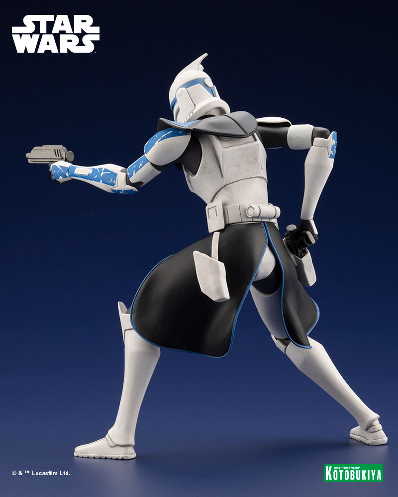 ARTFX+ Star Wars The Clone Wars 1/10 Scale Pre-Painted Figure: Captain Rex TM Star Wars The Clone Wars Ver. image 5