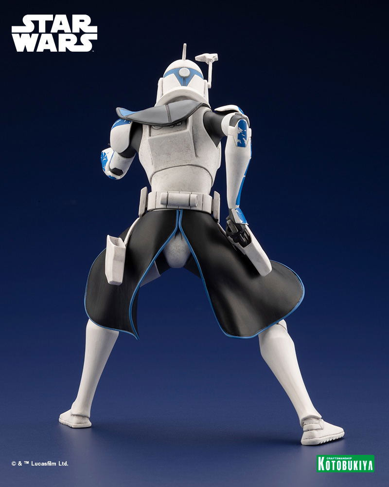 ARTFX+ Star Wars The Clone Wars 1/10 Scale Pre-Painted Figure: Captain Rex TM Star Wars The Clone Wars Ver. image 6