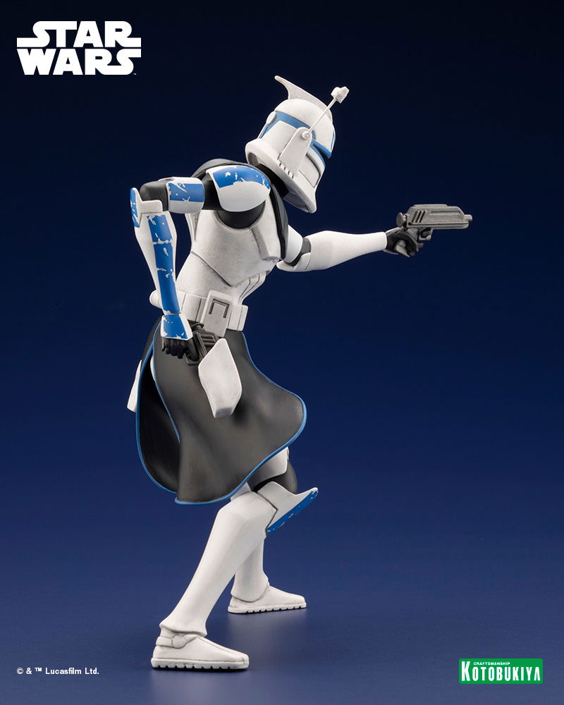 ARTFX+ Star Wars The Clone Wars 1/10 Scale Pre-Painted Figure: Captain Rex TM Star Wars The Clone Wars Ver. image 7
