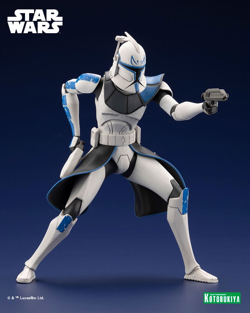 ARTFX+ Star Wars The Clone Wars 1/10 Scale Pre-Painted Figure: Captain Rex TM Star Wars The Clone Wars Ver. image 9