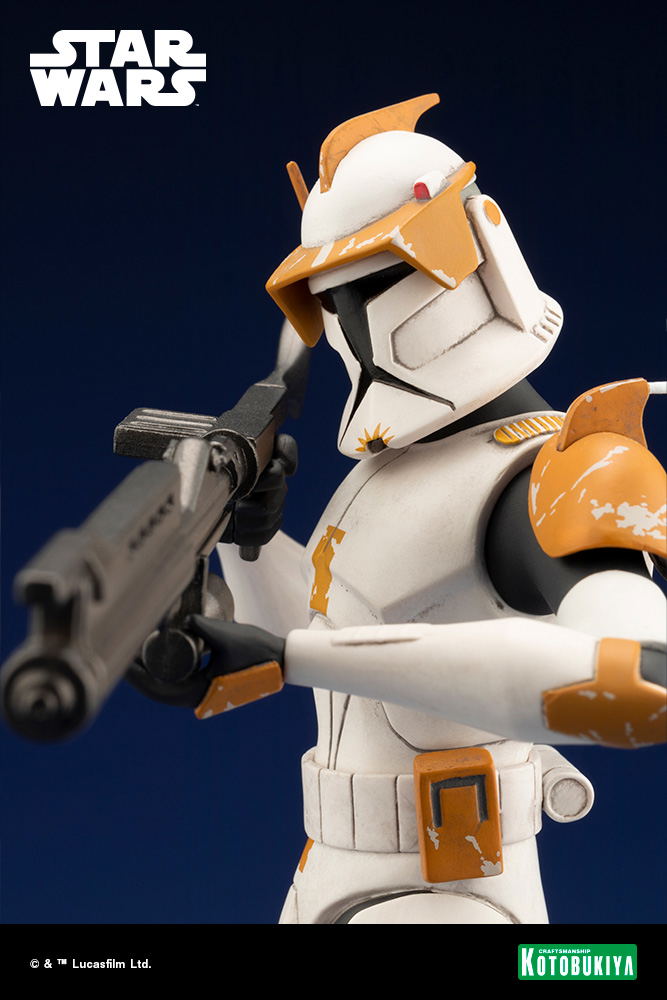 ARTFX+ Star Wars The Clone Wars 1/10 Scale Pre-Painted Figure: Commander Cody TM The Clone Wars Ver. image 12