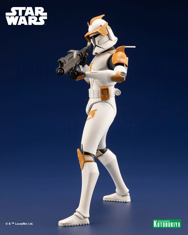 ARTFX+ Star Wars The Clone Wars 1/10 Scale Pre-Painted Figure: Commander Cody TM The Clone Wars Ver. image 4