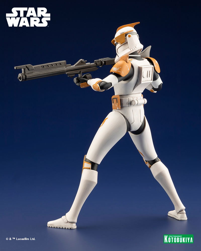 ARTFX+ Star Wars The Clone Wars 1/10 Scale Pre-Painted Figure: Commander Cody TM The Clone Wars Ver. image 5