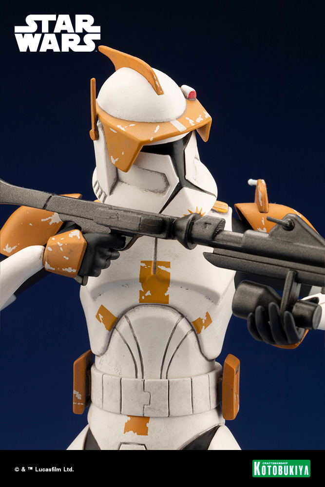 ARTFX+ Star Wars The Clone Wars 1/10 Scale Pre-Painted Figure: Commander Cody TM The Clone Wars Ver. image 10