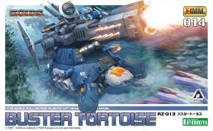 Zoids HMM 1/72 Scale Plastic Model Kit: RZ-013 Buster Tortoise (Re-run)