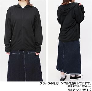 Gintama Joshun Face Light Dry Hoodie (Black | Size M)