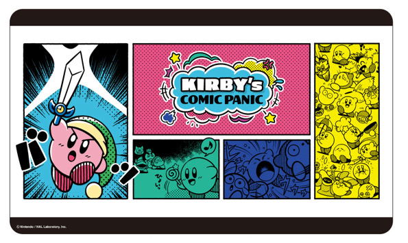 Character Rubber Mat Kirby's Dream Land Kirby's Comic Panic image 1