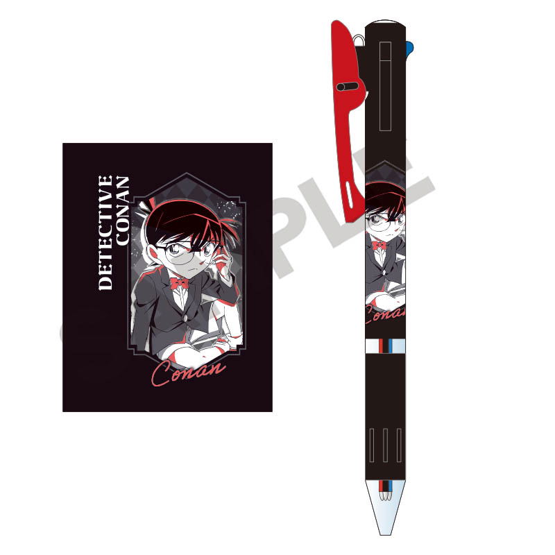 Detective Conan Jetstream 3 Color Ballpoint Pen Edogawa Conan image 1