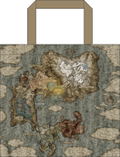 Elden Ring Full Color Tote Bag Map thumbnail 1