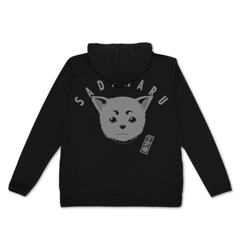 Gintama Joshun Face Light Dry Hoodie (Black | Size XL) image 1