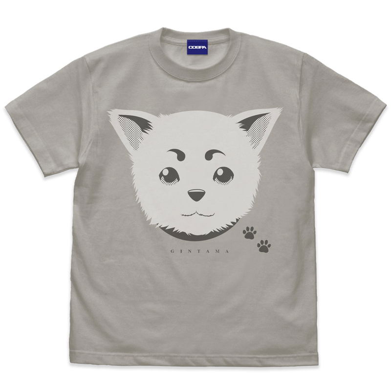 Gintama Joshun Face T-Shirt Ver.2.0 (Light Gray | Size M) image 1