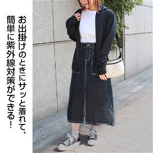 Gintama Yorozuya Gin-chan Thin Dry Hoodie (Navy | Size XL)