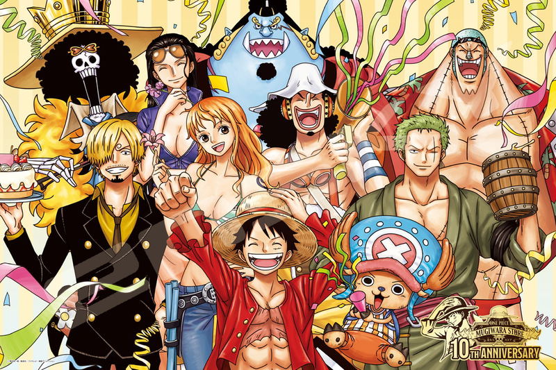 One Piece Jigsaw Puzzle 1000 Piece 1000-592: 10th Party! image 1
