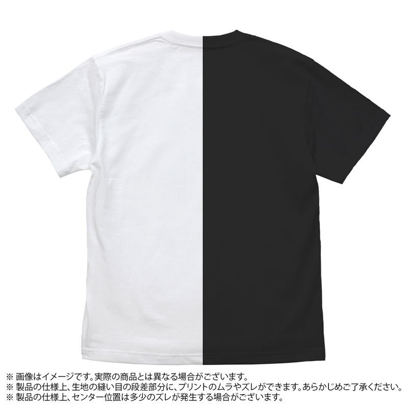 Dead Mount Death Play Polka's Plain Clothes T-shirt (Black x White | Size L) image 3