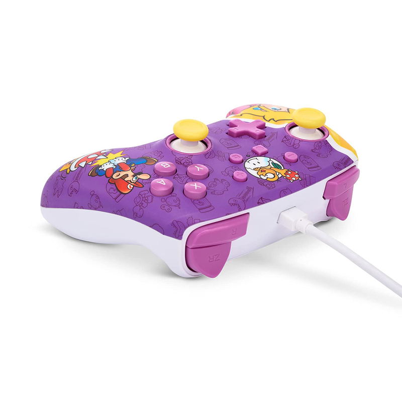 PowerA Enhanced Wired Controller for Nintendo Switch (Princess Peach Battle) image 5