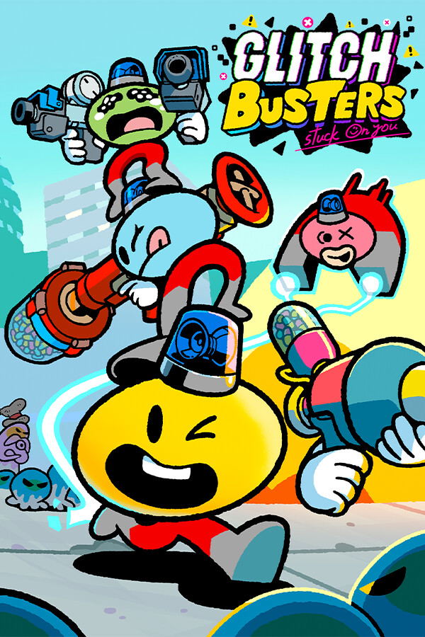 Glitch Busters: Stuck On You <span class="ext" style="background-color: #2a475e; color: #FFFFFF;">STEAM</span> <span class="ext ext_digital">digital</span> image 1