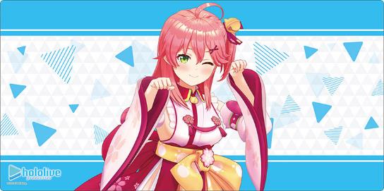 Bushiroad Rubber Mat Collection V2 Vol. 791 Hololive Production Sakura Miko 2023 Ver. image 1
