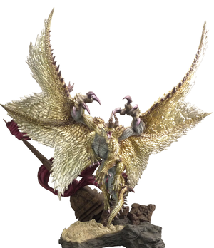 Capcom Figure Builder Creators Model Monster Hunter Rise Sunbreak: Heavenly Revolving Dragon Shagaru Magala_