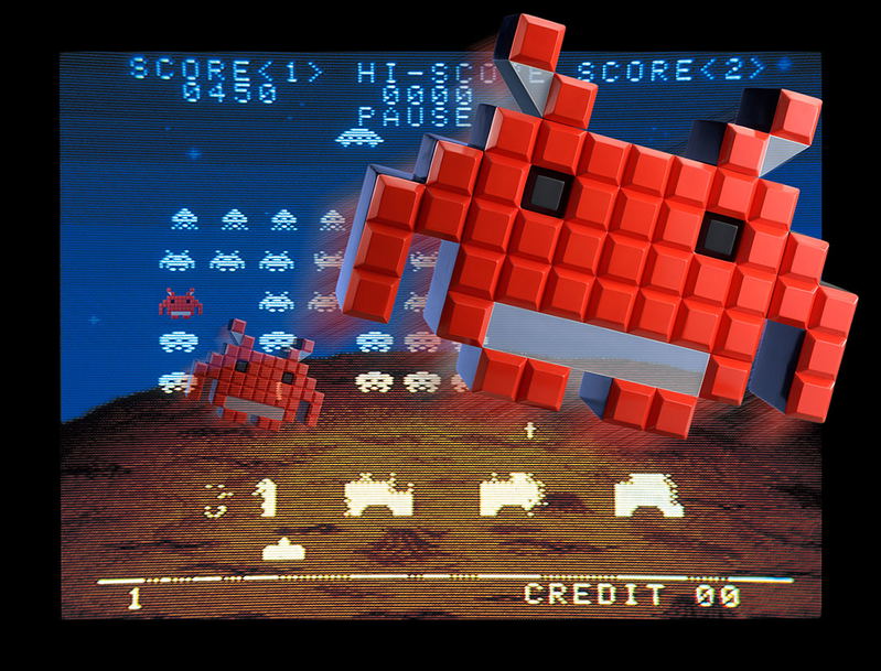 SoftB Space Invaders Crab image 11
