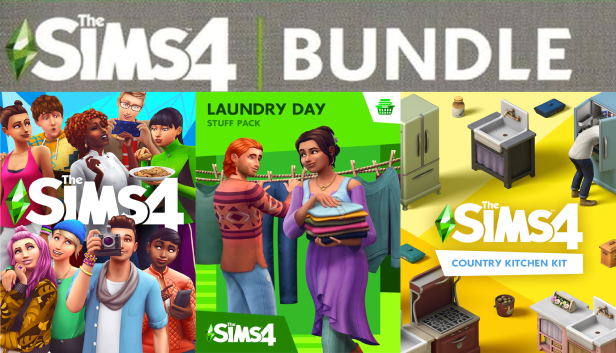 The Sims 4: Clean & Cozy Starter Bundle (DLC) DLC Electronic Arts digital — Import Game Deal