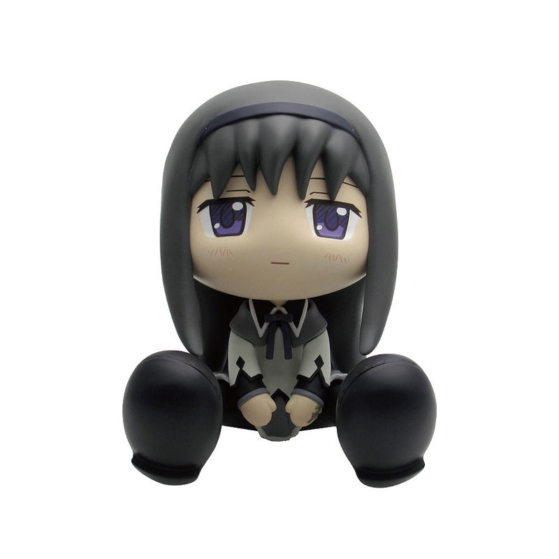 Binivini Baby Soft Vinyl Figure Puella Magi Madoka Magica Akemi Homura image 1
