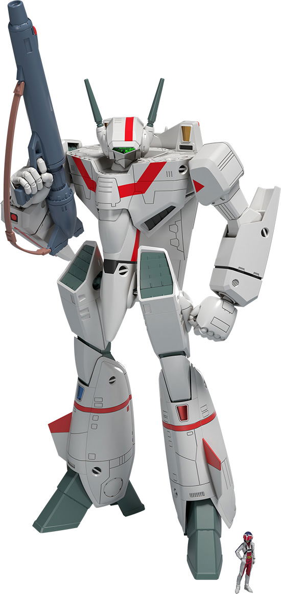 Macross PLAMAX 1/72 Scale Plastic Model Kit: VF-1J Battroid Valkyrie (Ichijyo Hikaru Custom) image 1