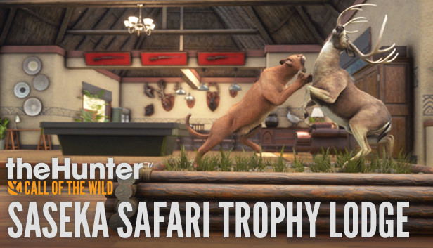 TheHunter: Call of the Wild - Saseka Safari Trophy Lodge (DLC) <span class="ext" style="background-color: #B0000F; color: #FFFFFF;">DLC</span> <span class="ext" style="background-color: #2a475e; color: #FFFFFF;">STEAM</span> <span class="ext ext_digital">digital</span> image 1