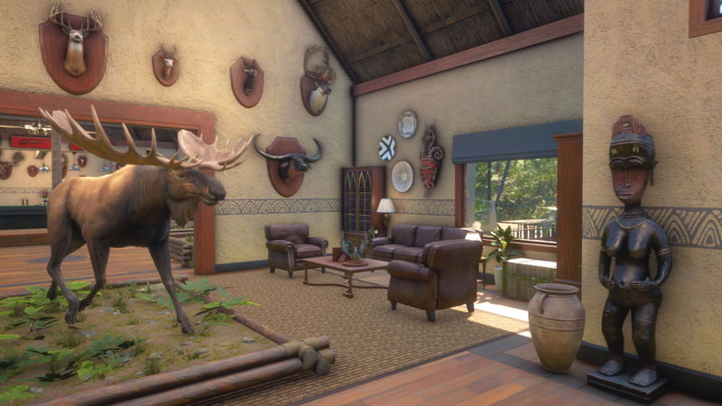 TheHunter: Call of the Wild - Saseka Safari Trophy Lodge (DLC) <span class="ext" style="background-color: #B0000F; color: #FFFFFF;">DLC</span> <span class="ext" style="background-color: #2a475e; color: #FFFFFF;">STEAM</span> <span class="ext ext_digital">digital</span> image 3