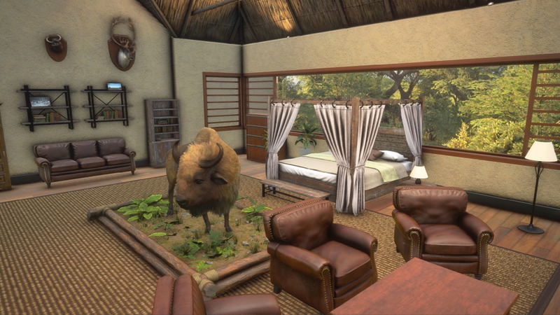 TheHunter: Call of the Wild - Saseka Safari Trophy Lodge (DLC) <span class="ext" style="background-color: #B0000F; color: #FFFFFF;">DLC</span> <span class="ext" style="background-color: #2a475e; color: #FFFFFF;">STEAM</span> <span class="ext ext_digital">digital</span> image 5