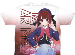 Oshi No Ko: Arima Kana Double-sided Full graphic T-shirt (Size S)_