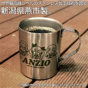 Girls Und Panzer Final Chapter: Anzio High School Double Layer Stainless Mug Cup