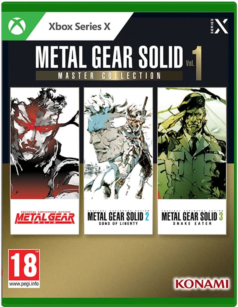 METAL GEAR OFFICIAL on X: METAL GEAR SOLID: MASTER COLLECTION Vol