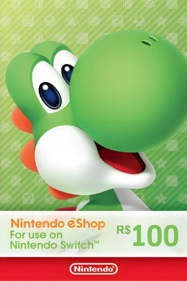 Nintendo eShop Card 100 BRL | Brazil Account <span class="ext ext_digital">digital</span> image 1