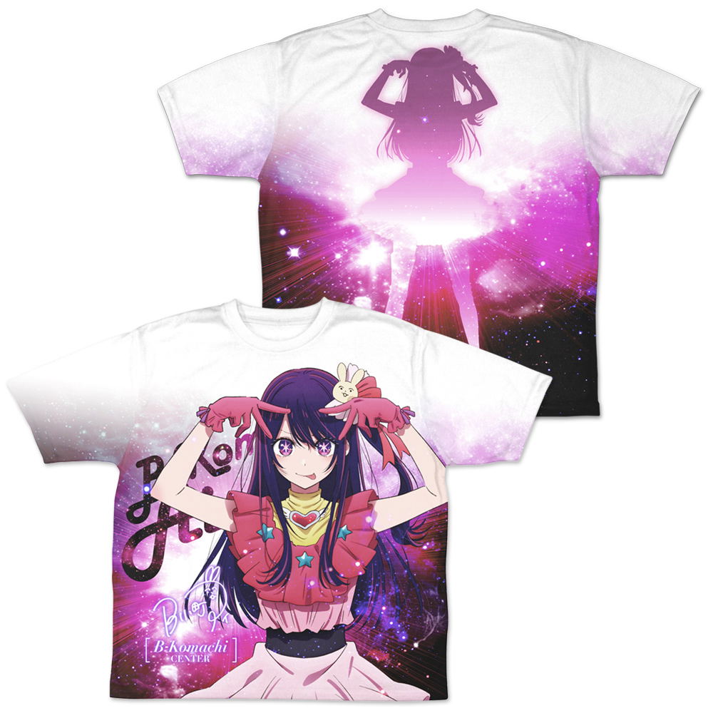 Oshi No Ko: Ai Double-sided Full graphic T-shirt (Size XL)