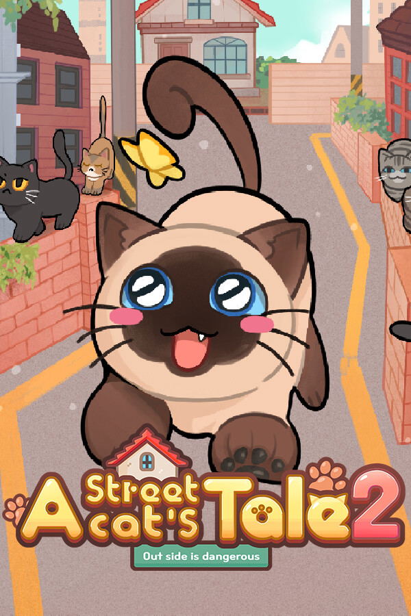 A Street Cat's Tale 2: Outside is Dangerous <span class="ext" style="background-color: #2a475e; color: #FFFFFF;">STEAM</span> <span class="ext ext_digital">digital</span> image 1