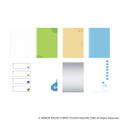 Dragon Quest Bungu Bouken Notebook Metal Slime Silver thumbnail 2