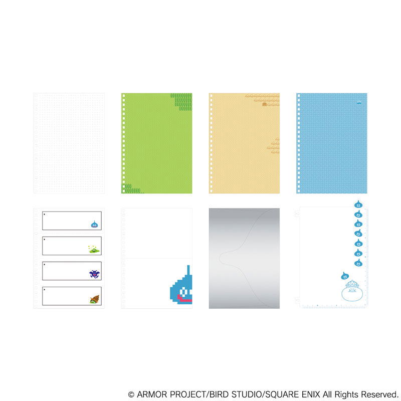 Dragon Quest Bungu Bouken Notebook Navy image 2