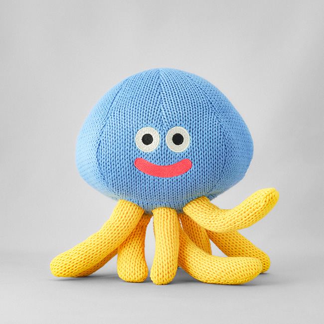Dragon Quest Smile Slime Bendable Knitted Plush Healslime Square Enix