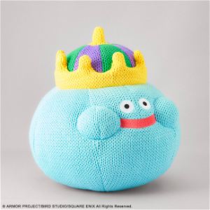 Dragon Quest Smile Slime Knitted Plush King Slime