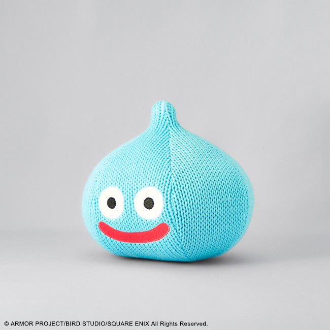 Dragon Quest Smile Slime Knitted Plush Slime (Re-run) image 4