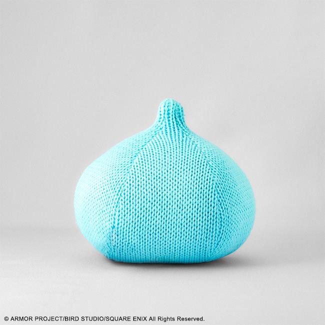 Dragon Quest Smile Slime Knitted Plush Slime (Re-run) image 6