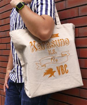 Haikyu!!: Karasuno High School Volleyball Club Large Tote Bag