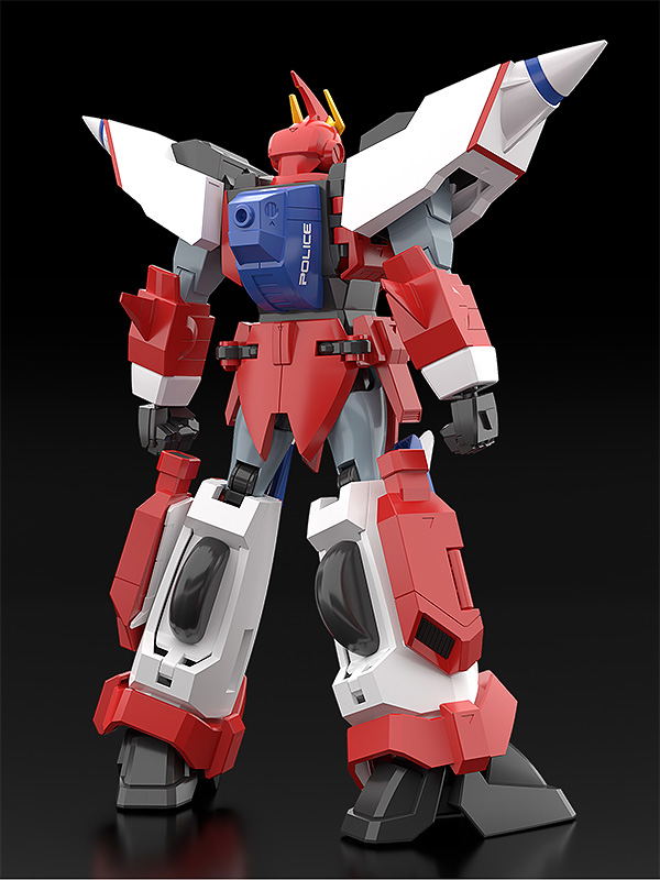 Moderoid Armored Police Metal Jack: Hyper Red Jack Armor image 7