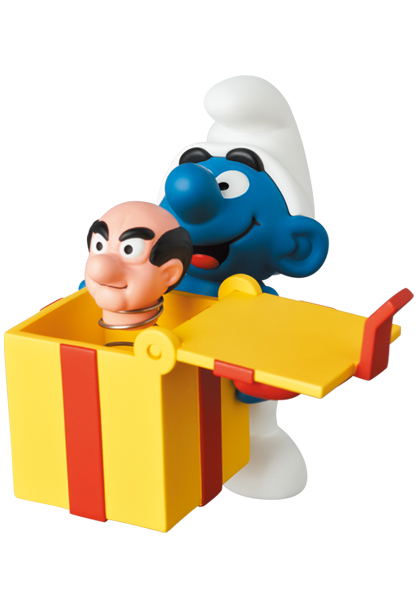Ultra Detail Figure The Smurfs Series 1 Jokey with Box image 1